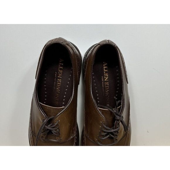 Allen Edmonds Port Washington Mens‎ Size 8 D Brown Feather Welt Dress Shoes 6828 - Picture 8 of 8